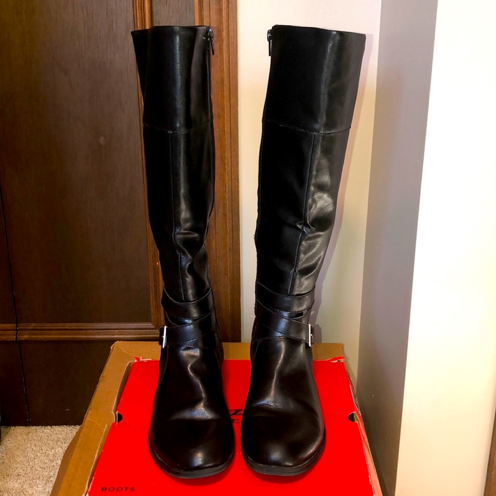 Black Riding Boots - Arizona - Sz9